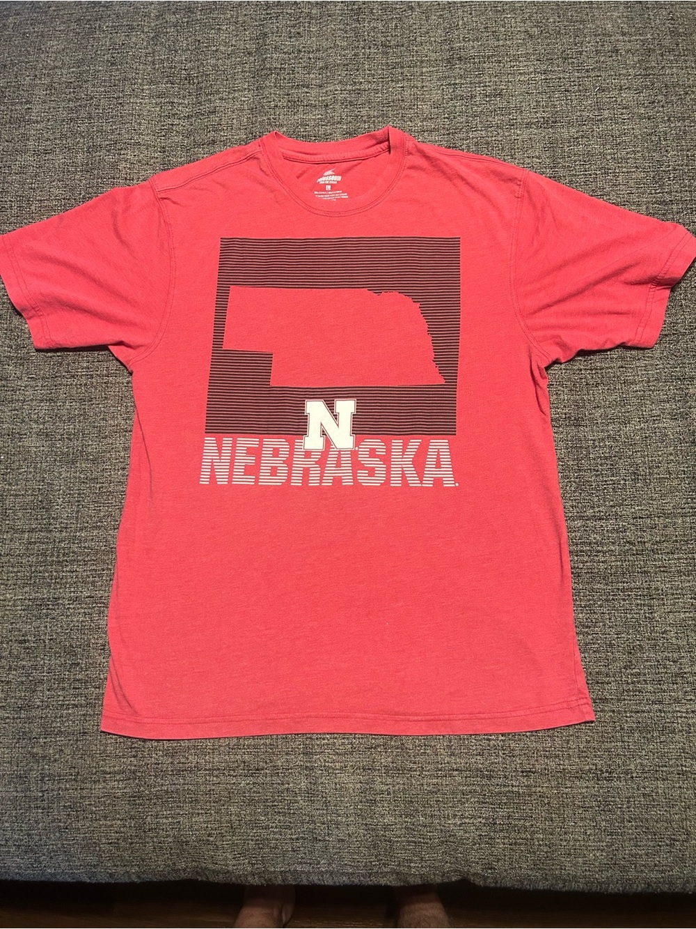 Nebraska Cornhuskers Red T-Shirt – Men’s Large